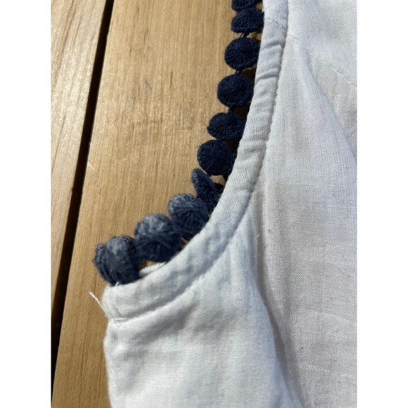 Altar'd State white/navy dress. Crochet detail on waist. Summer/Wedding. XS - Picture 4 of 6